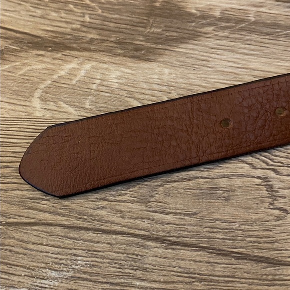 Madewell Perfect Leather Belt in Pecan - Picture 4 of 10